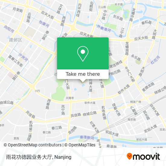 雨花功德园业务大厅 map