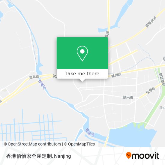 香港佰怡家全屋定制 map