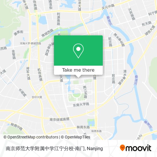 南京师范大学附属中学江宁分校-南门 map