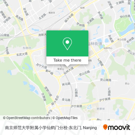 南京师范大学附属小学仙鹤门分校-东北门 map