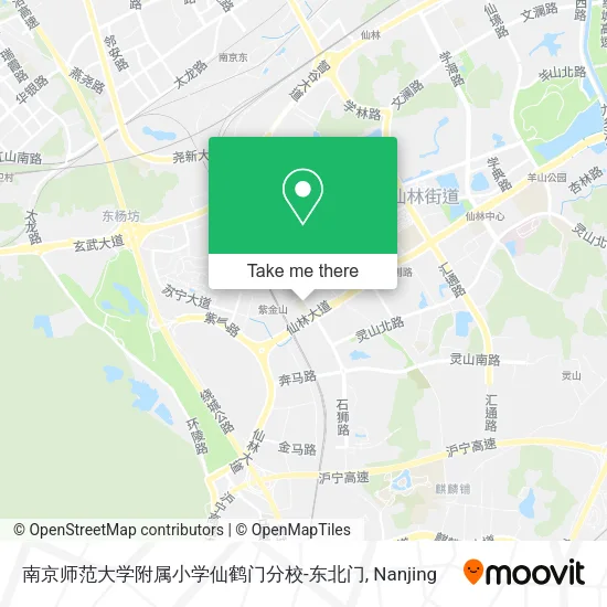 南京师范大学附属小学仙鹤门分校-东北门 map