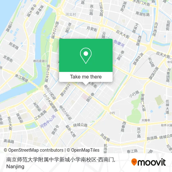 南京师范大学附属中学新城小学南校区-西南门 map