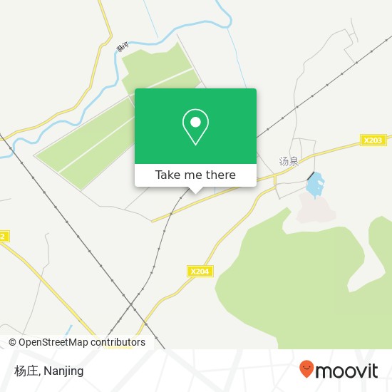 杨庄 map