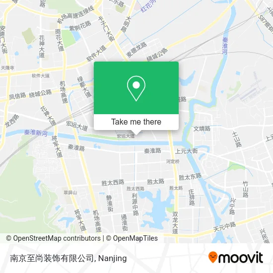 南京至尚装饰有限公司 map