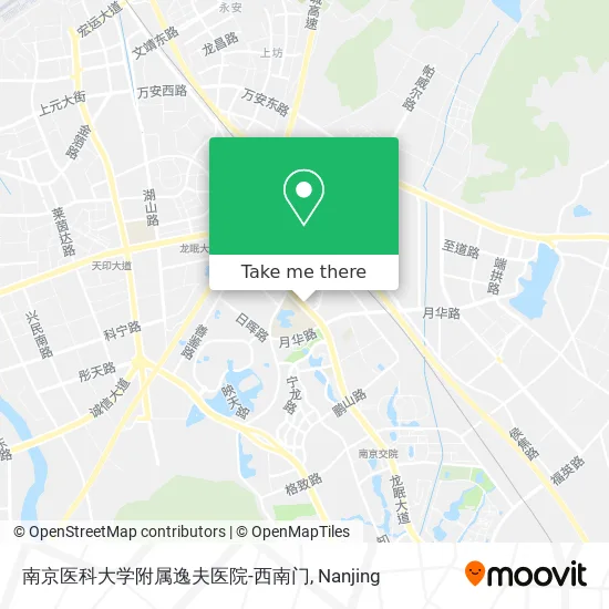 南京医科大学附属逸夫医院-西南门 map