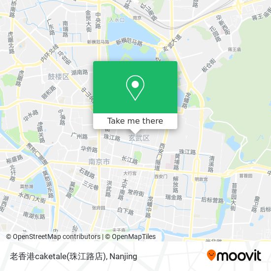 老香港caketale(珠江路店) map