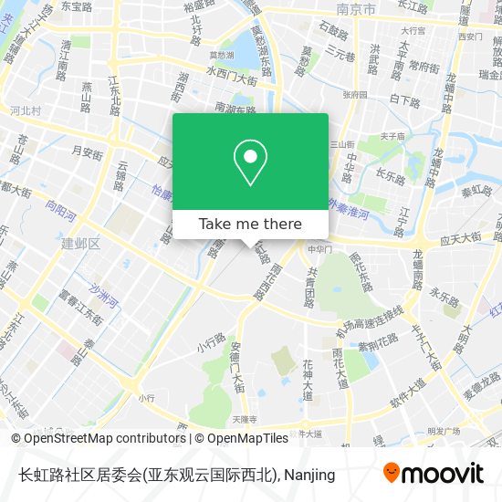 长虹路社区居委会(亚东观云国际西北) map