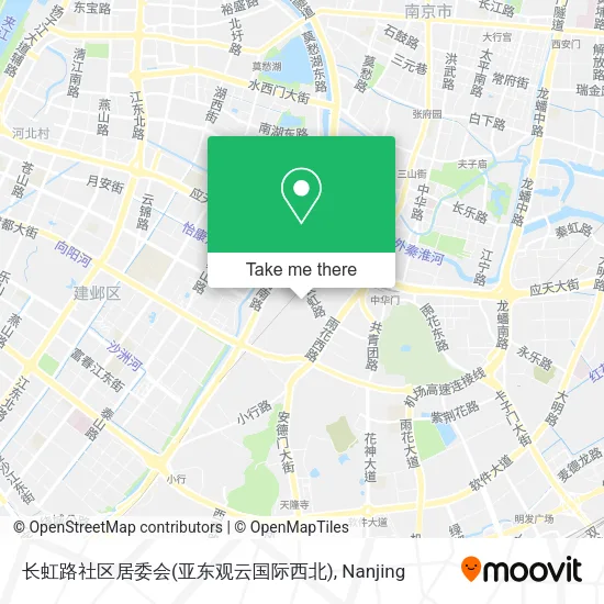 长虹路社区居委会(亚东观云国际西北) map
