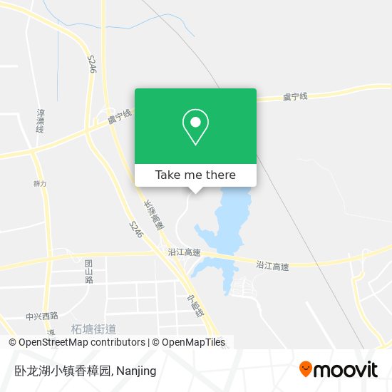 卧龙湖小镇香樟园 map