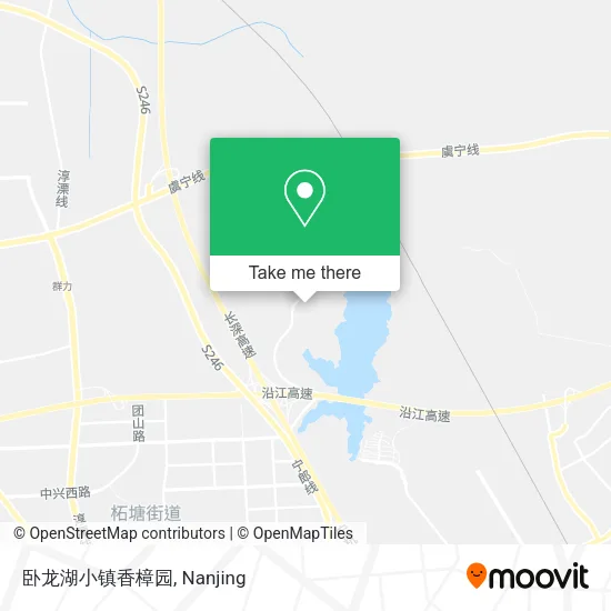 卧龙湖小镇香樟园 map