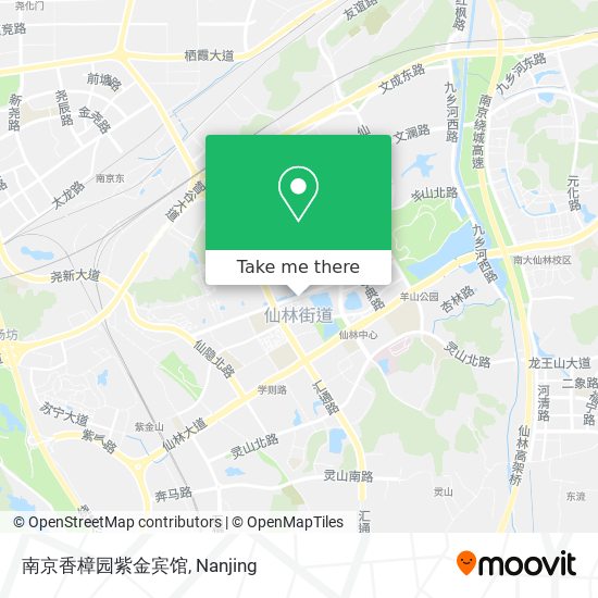 南京香樟园紫金宾馆 map
