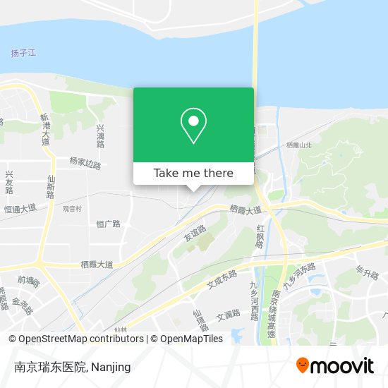 南京瑞东医院 map