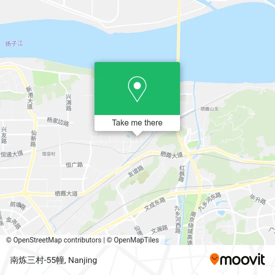 南炼三村-55幢 map