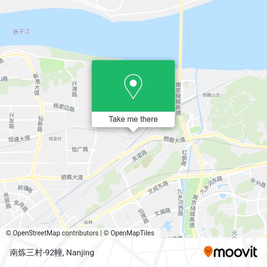 南炼三村-92幢 map