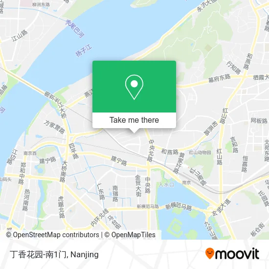 丁香花园-南1门 map