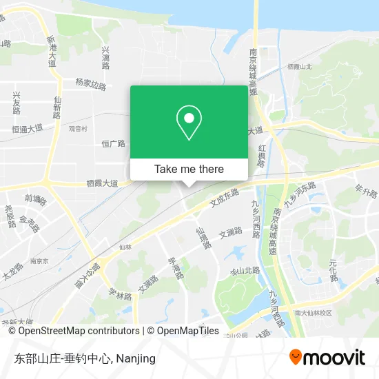 东部山庄-垂钓中心 map