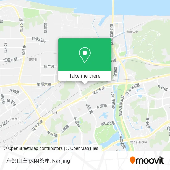 东部山庄-休闲茶座 map