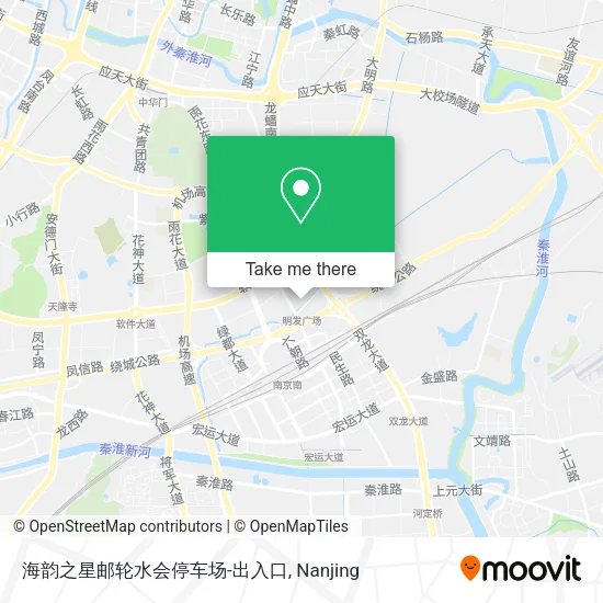 海韵之星邮轮水会停车场-出入口 map