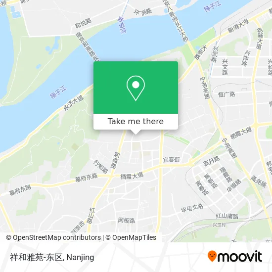 祥和雅苑-东区 map