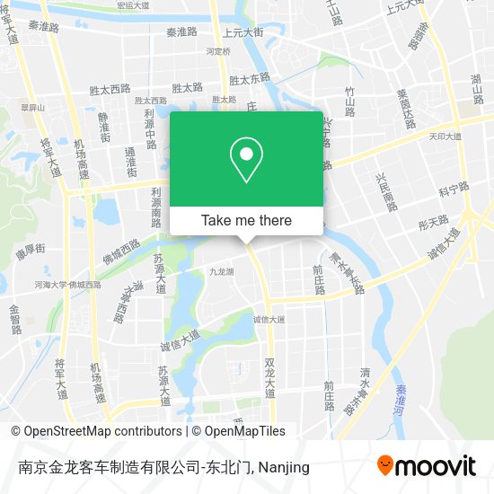 南京金龙客车制造有限公司-东北门 map