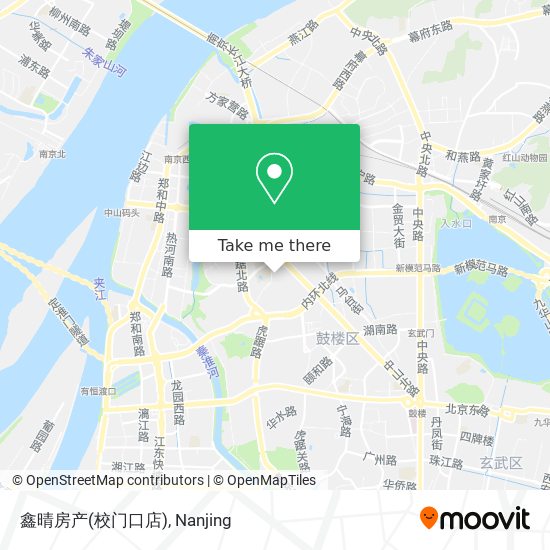 鑫晴房产(校门口店) map