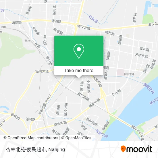 杏林北苑-便民超市 map