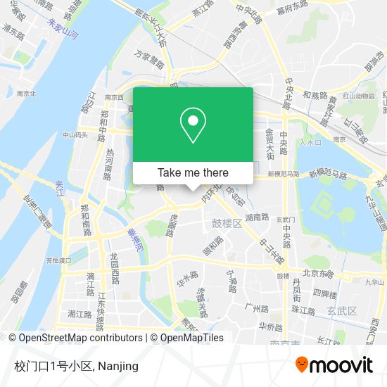 校门口1号小区 map