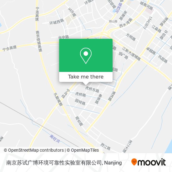南京苏试广博环境可靠性实验室有限公司 map