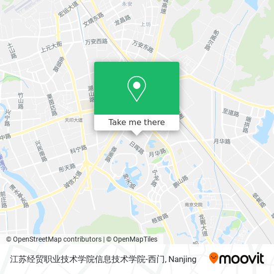 江苏经贸职业技术学院信息技术学院-西门 map