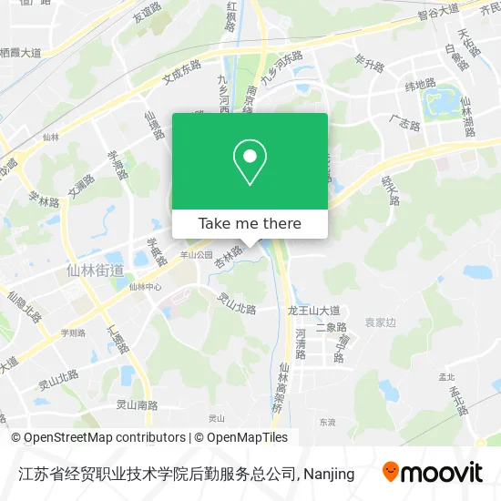 江苏省经贸职业技术学院后勤服务总公司 map