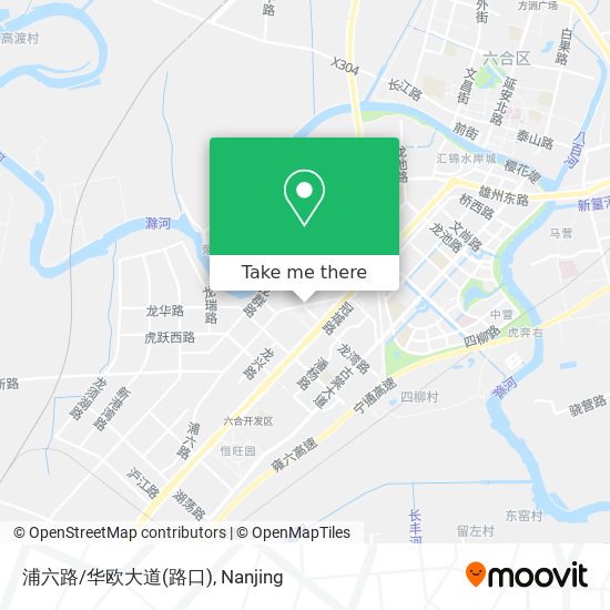 浦六路/华欧大道(路口) map