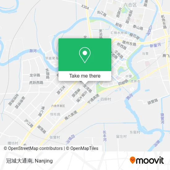 冠城大通南 map