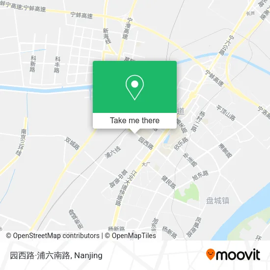 园西路·浦六南路 map