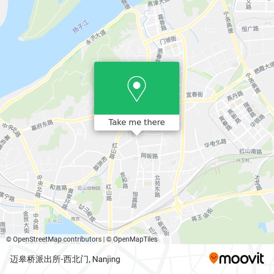 迈皋桥派出所-西北门 map