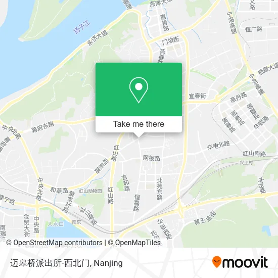 迈皋桥派出所-西北门 map