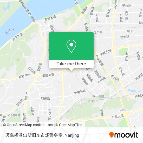 迈皋桥派出所旧车市场警务室 map