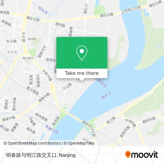 明春路与明江路交叉口 map