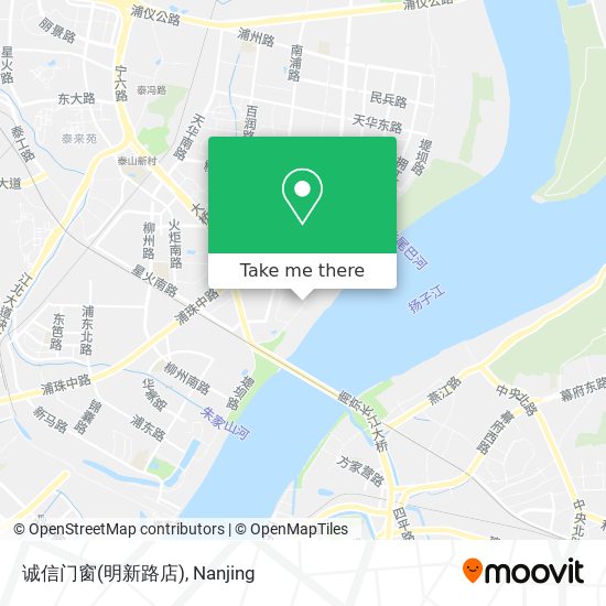 诚信门窗(明新路店) map