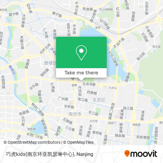 巧虎kids(南京环亚凯瑟琳中心) map