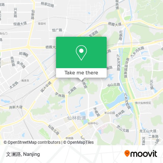 文澜路 map