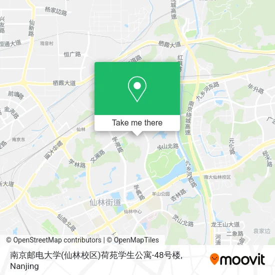 南京邮电大学(仙林校区)荷苑学生公寓-48号楼 map