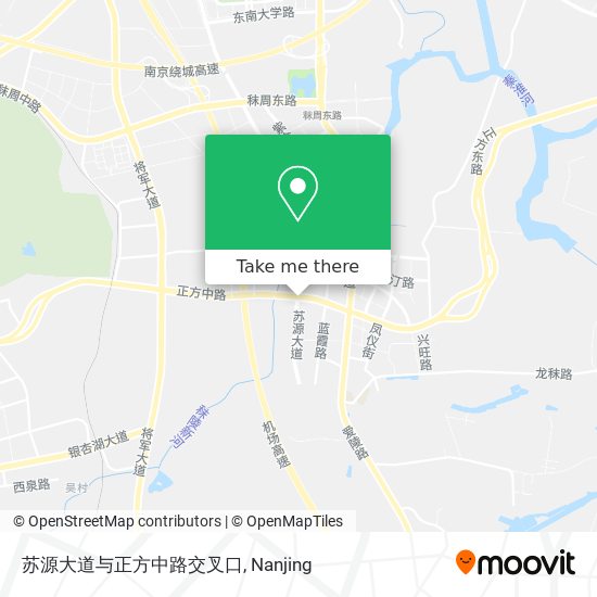 苏源大道与正方中路交叉口 map
