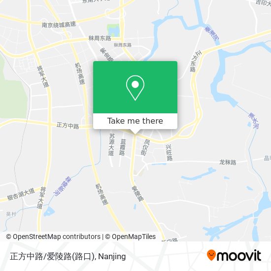 正方中路/爱陵路(路口) map