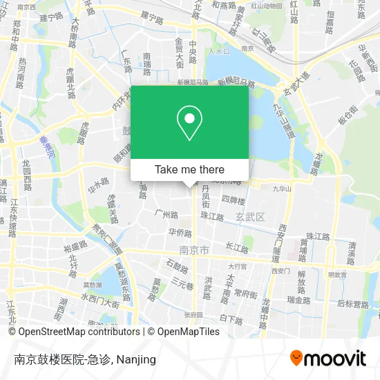 南京鼓楼医院-急诊 map