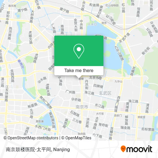 南京鼓楼医院-太平间 map