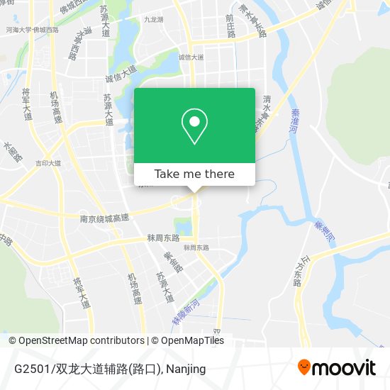 G2501/双龙大道辅路(路口) map