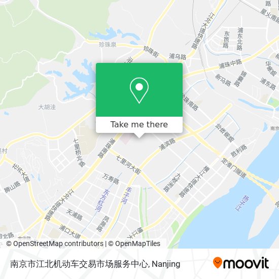 南京市江北机动车交易市场服务中心 map