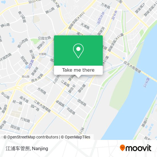 江浦车管所 map