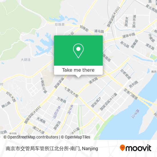 南京市交管局车管所江北分所-南门 map