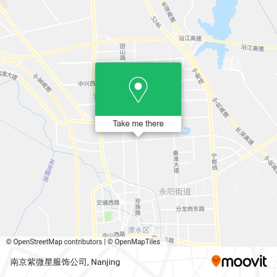 南京紫微星服饰公司 map
